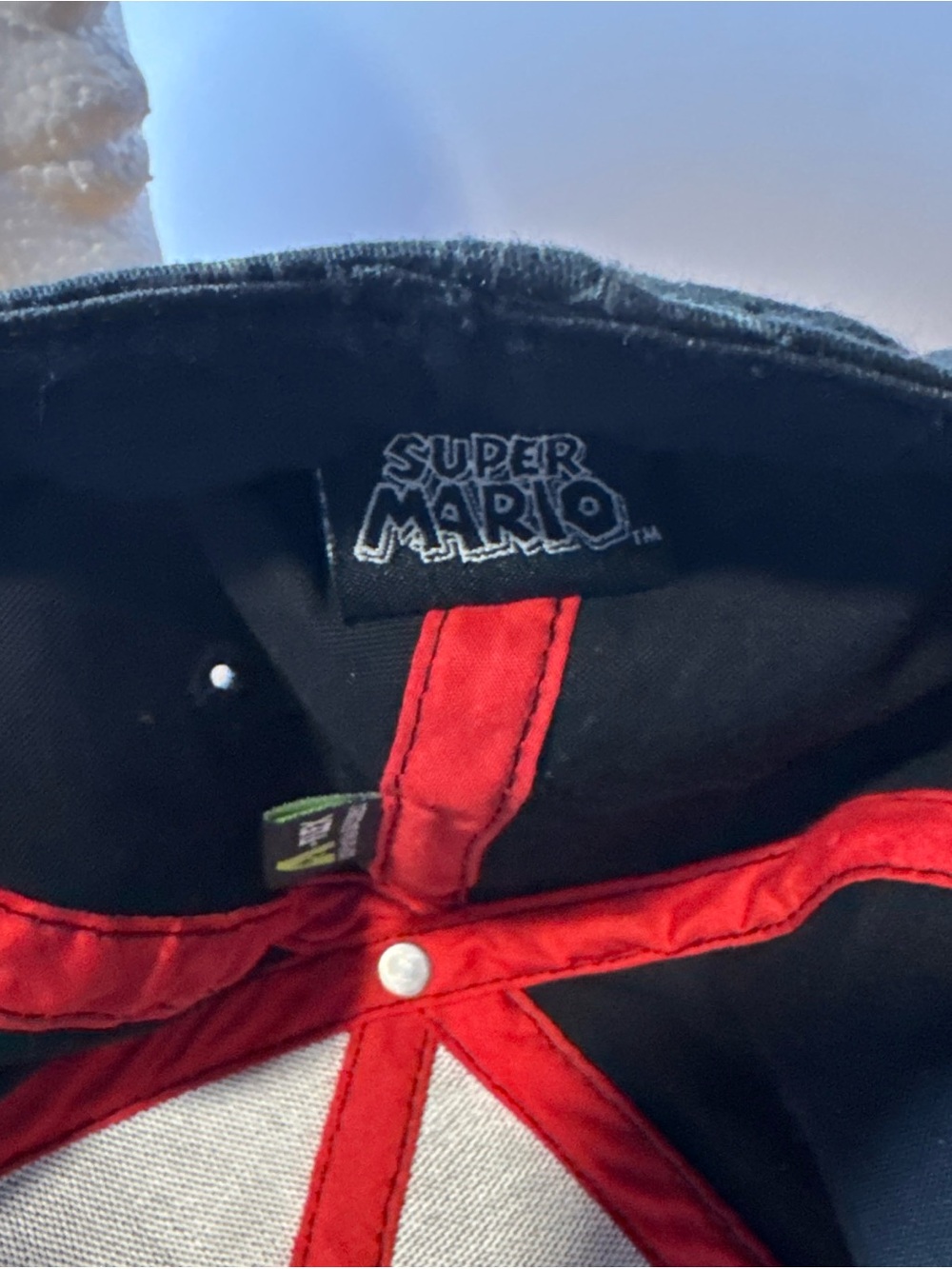 Super Mario A-Flex Baseball Cap Hat 2009 Game Nintendo - Picture 8 of 9